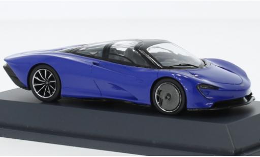 McLaren Speedtail 1/43 Schuco ProR SpeedTail blu 2020 modellino in miniatura