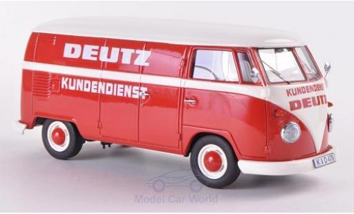 Volkswagen T1 1/18 Schuco Kasten Deutz Kundendienst modellino in miniatura