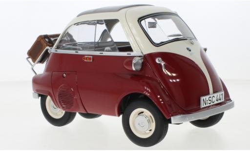 Bmw Isetta 1/12 Schuco Export rosso/bianco 1957 modellino in miniatura