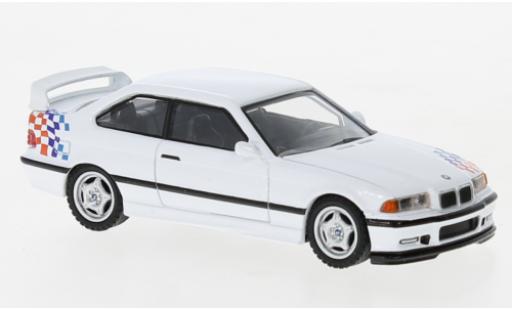 Bmw M3 1/64 Schuco (E36) Lightweight bianco/Décorer 1992 modellino in miniatura