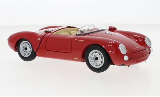 Porsche 550 1/18 Schuco A Spyder rosso 1953 modellino in miniatura