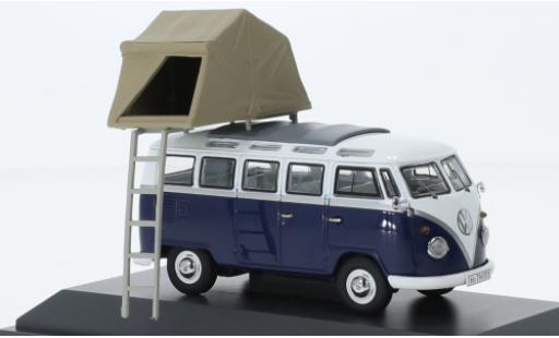Volkswagen T1 1/43 Schuco b bus blu/bianco 1952 modellino in miniatura