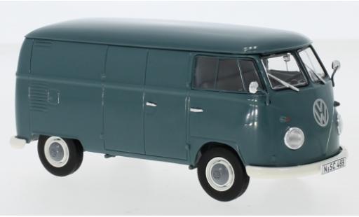 Volkswagen T1 1/32 Schuco b fourgon blu modellino in miniatura
