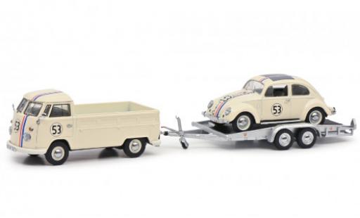 Volkswagen T1 1/43 Schuco b plateforme modellino in miniatura