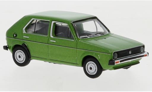 Volkswagen Golf 1/87 Schuco I verde modellino in miniatura