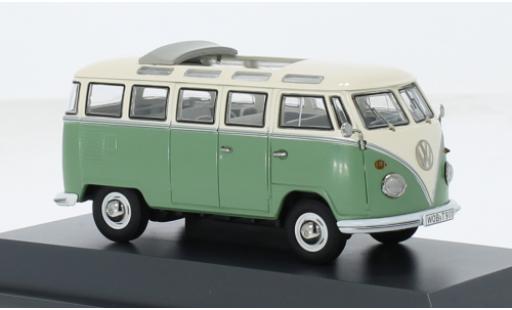 Volkswagen T1 1/43 Schuco Samba grün/weiss 1:43 modellino in miniatura