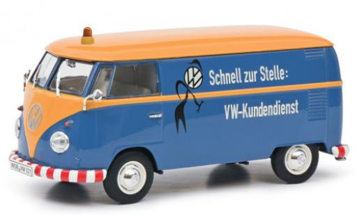 Volkswagen T1 1/32 Schuco b Kasten VW-Kundendienst modellino in miniatura