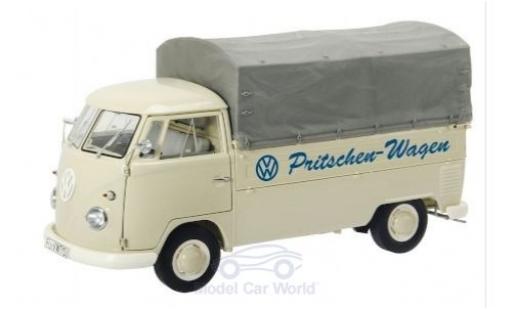 Volkswagen T1 1/18 Schuco b Pritsche Pritschen-Wagen 1959 mit Plane modellino in miniatura