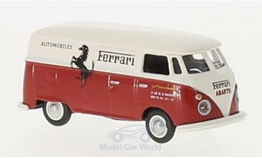 Volkswagen T1 A 1/87 Schuco c Kastenwagen Ferrari modellino in miniatura
