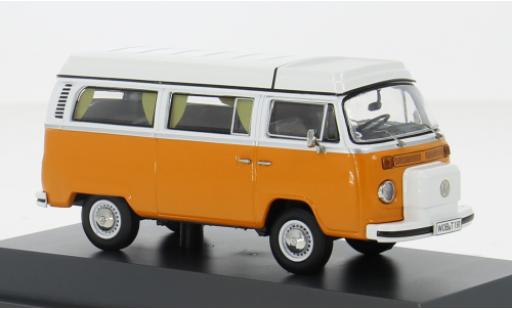 Volkswagen T2 1/43 Schuco b Campingbus orange/weiss 1:43 modellino in miniatura