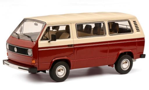 Volkswagen T3 1/18 Schuco a Bus rosso/bianco modellino in miniatura