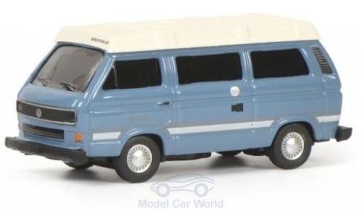 Volkswagen T3 1/87 Schuco b Westfalia Joker blu/bianco modellino in miniatura