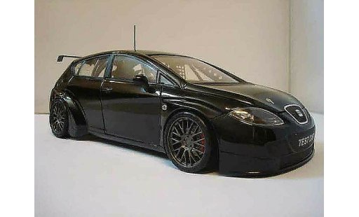 Seat Leon WTCC 1/18 Guiloy test car noir modellini auto