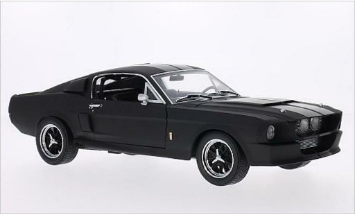 Shelby GT 500 1967 1/18 Greenlight opaco-nero/nero modellini auto