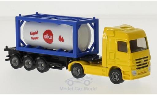 Mercedes Actros 1/87 Siku Tankcontainer-SZ modellino in miniatura