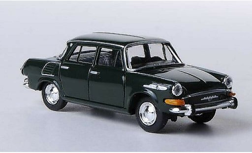 Skoda 1000 Base 1/87 Herpa MB verde modellini auto