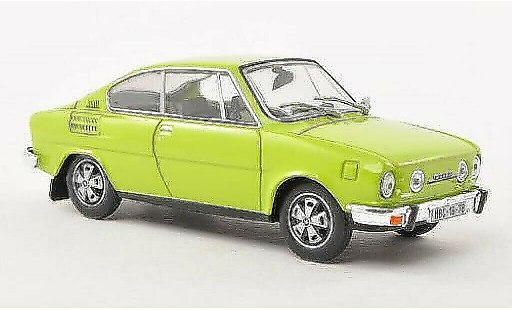 Skoda 110 R 1/43 Abrex verde modellini auto