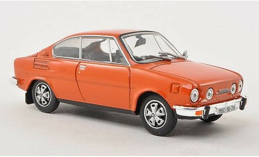 Skoda 110 R 1/43 Abrex orange modellini auto