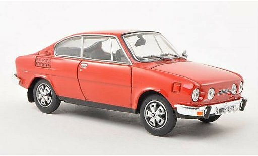 Skoda 110 R 1/43 Abrex rosso modellini auto