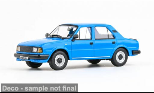 Modellini auto Skoda 120 Base L blu 1984 1/43 Abrex
