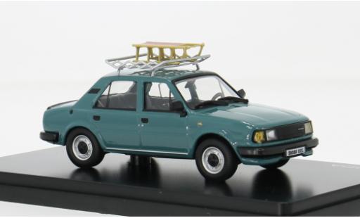 Skoda 120 1/43 Abrex L t&uuml;rkis 1984 1:43 modellino in miniatura
