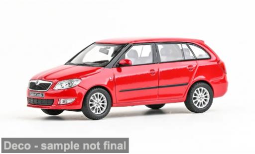 Modellini auto Skoda Fabia FL II rosso 2013 1/43 Abrex