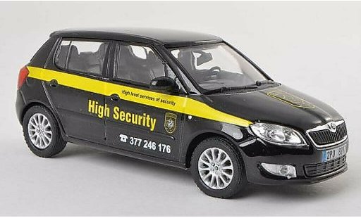 Skoda Fabia Livree Flotte 1/43 Abrex High Security 2010 modellini auto