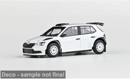 Skoda Fabia 1/43 Abrex III FL Rally2 Evo weiss 2019 1:43 modellino in miniatura