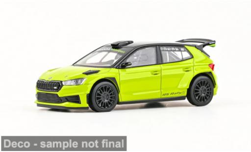 Modellini auto Skoda Fabia IV RS Rallye2 gr&Atilde;&frac14;n 2022 1/43 Abrex
