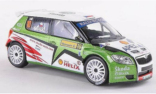 Skoda Fabia S2000 1/43 Abrex No.10 Barum Rally 2009 /Stary modellini auto