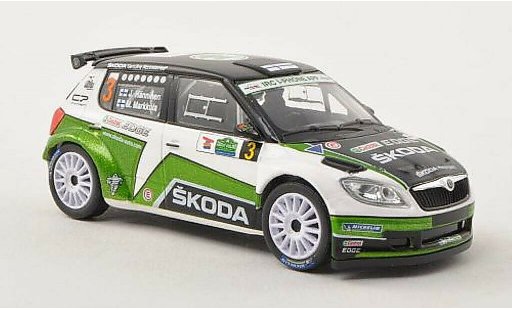 Skoda Fabia S2000 1/43 Abrex No.3 Rally Irland 2012 /M.Markkula modellini auto