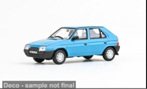 Modellini auto Skoda Favorit 136L blu 1988 1/43 Abrex