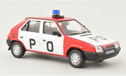 Skoda Favorit Livree Officielle 1/43 Abrex PO (Tschecjhische Vigili del fuoco) 1987 modellini auto