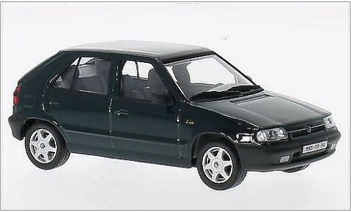 Skoda Felicia 1.3 GLXi 1/43 Abrex metallicoo verde 1994 modellini auto
