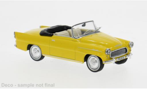 Skoda Felicia 1/43 IXO Cabrio gelb 1959 1:43 modellino in miniatura