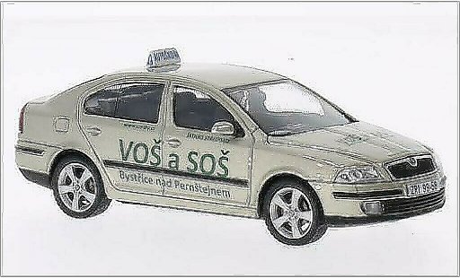 Skoda Octavia Livree Flotte 1/43 Abrex II Autoskola VOS SOS modellini auto