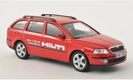 Skoda Octavia Combi 1/43 Abrex II Hilti modellini auto
