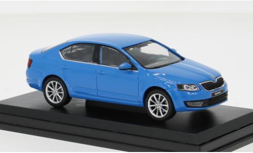 Modellini auto Skoda Octavia III blau 2012 1/43 Abrex