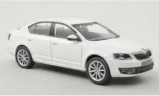 Skoda Octavia Base 1/43 Abrex III bianco 2013 modellini auto