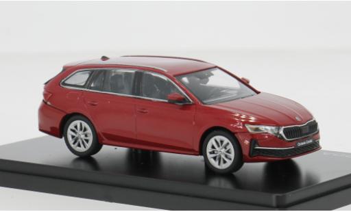 Skoda Octavia 1/43 Abrex IV FL rot 2024 1:43 modellino in miniatura