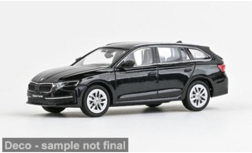 Skoda Octavia 1/43 Abrex IV FL schwarz 2024 1:43 modellino in miniatura