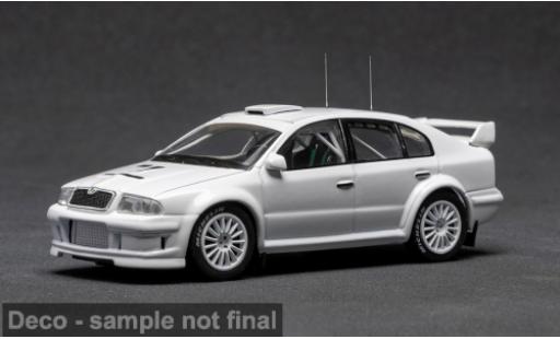 Skoda Octavia 1/43 IXO WRC weiss 2001 1:43 modellino in miniatura