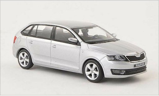 Skoda Rapid Spaceback ACE 1/43 Abrex Spaceback grigio 2013 modellini auto