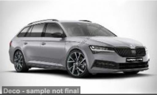 Skoda Superb 1/18 Solido grau 1:18 modellino in miniatura