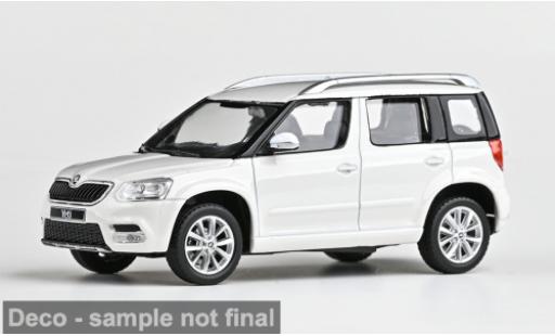 Skoda Yeti 1/43 Abrex FL weiss 2013 1:43 modellino in miniatura