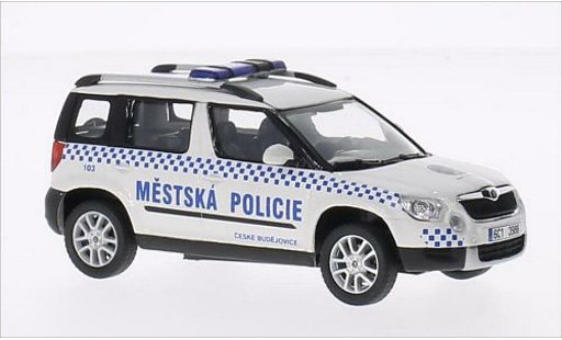 Skoda Yeti Livree Flotte 1/43 Abrex Mestska Policie modellini auto