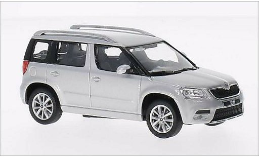 Skoda Yeti Base 1/43 Abrex metallicoo grigio 2013 modellini auto