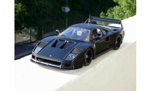 Ferrari F40 LM 1/18 Polistil nero modellini auto
