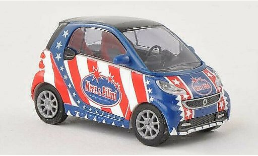 Smart ForTwo Coupe 1/87 Busch Merz & Pilini 2012 modellini auto