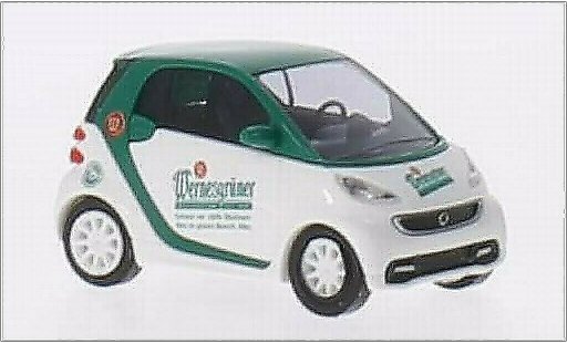 Smart ForTwo Coupe 1/87 Busch Wernesverdeer modellini auto